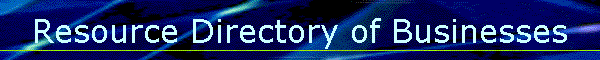 Resource Directory of Businesses